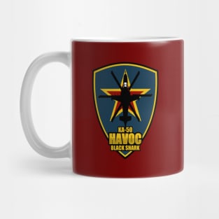 KA-50 Havoc Black Shark (Small logo) Mug